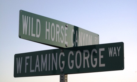 Wild Horse Canyon and Flaming Gorge Road in Wyoming